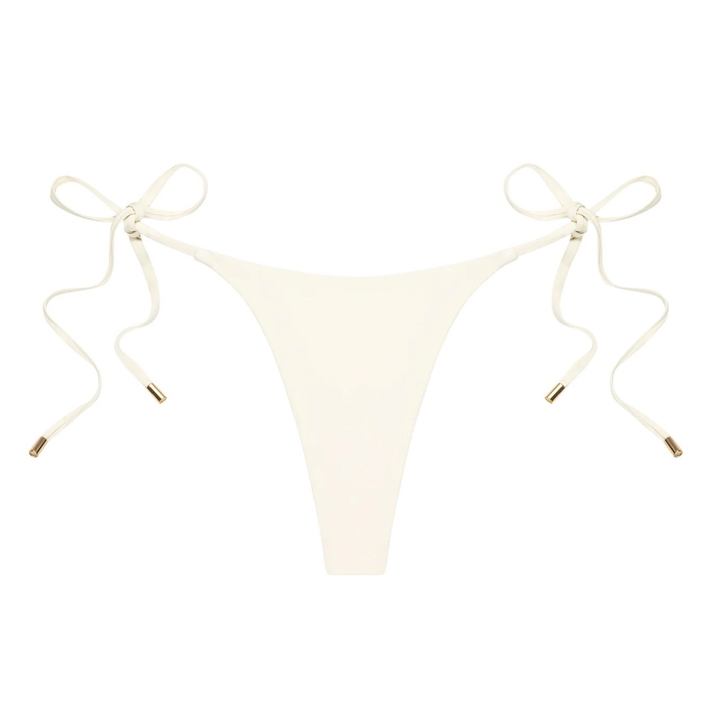 Monday Swimwear Ivory Palma Bottom M - NWT